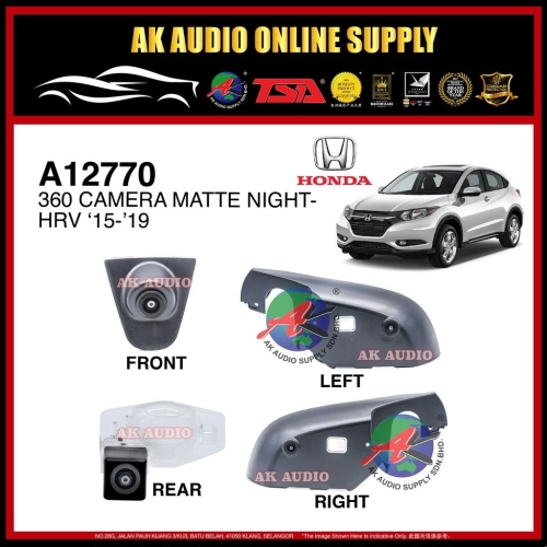 360 CAMERA  MATTE NIGHT HONDA HRV 2015-2019- A12770