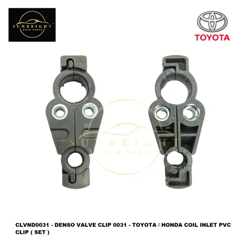 CLVND0031 - DENSO VALVE CLIP 0031 - TOYOTA / HONDA COIL INLET PVC CLIP ( SET )