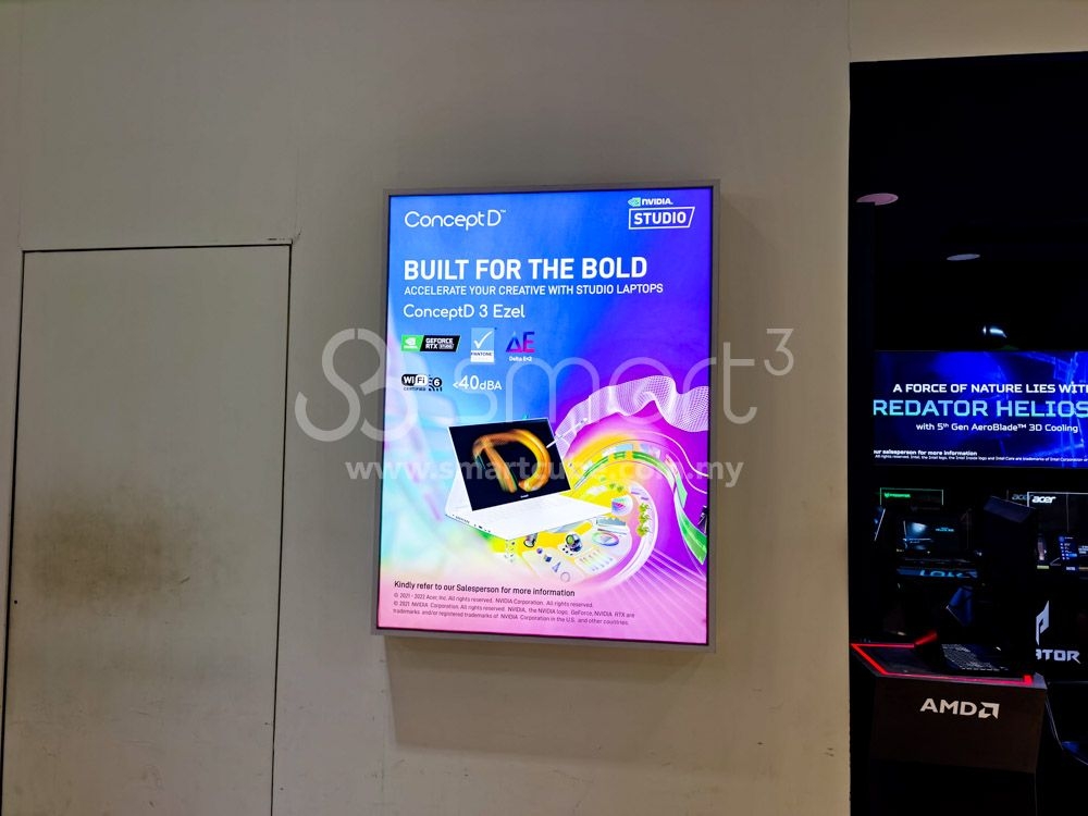 Nvidia Studio Fabric Lightbox Printing & Installation Shah Alam ...