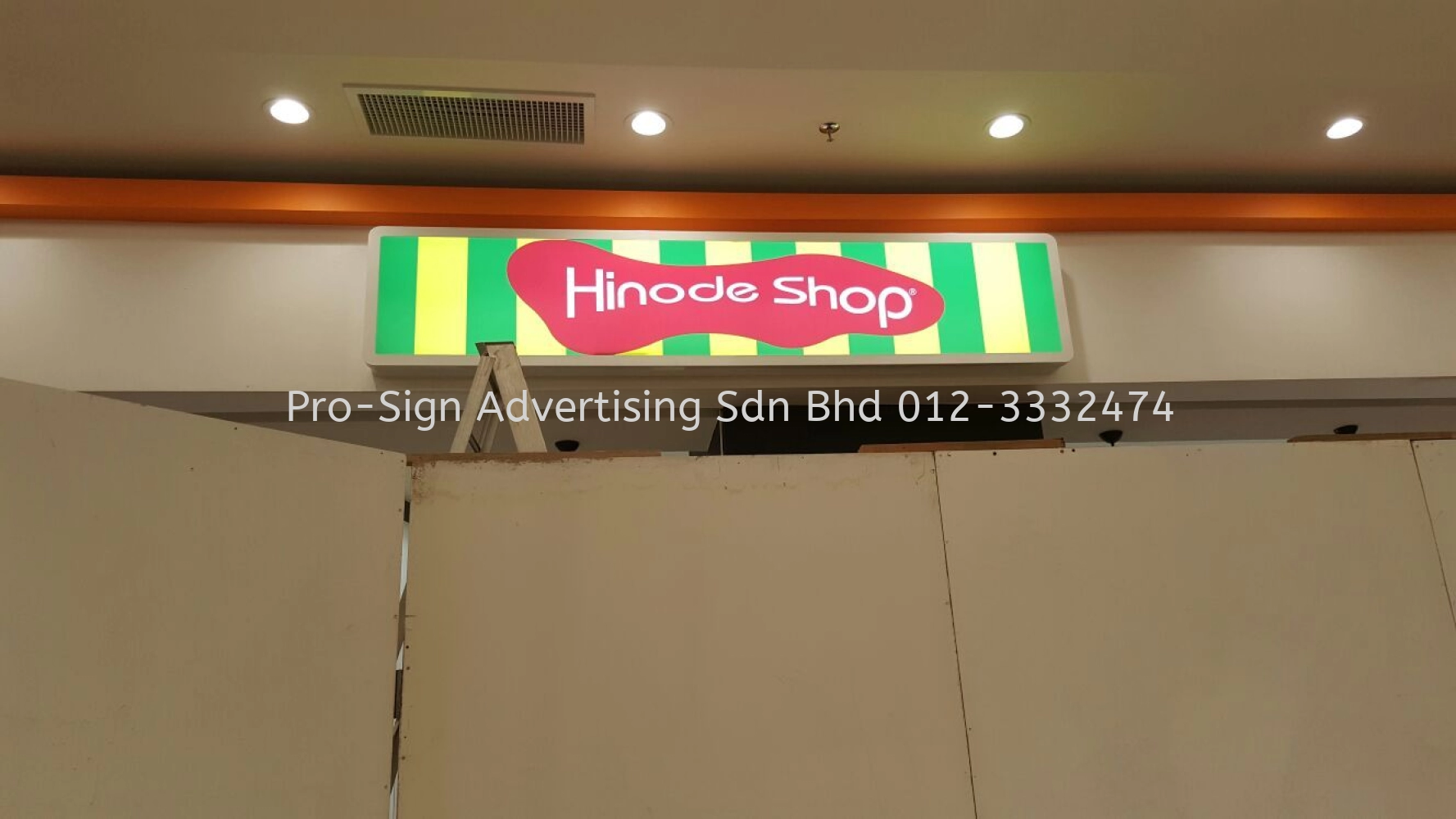 EG LIGHTBOX (HINODE SHOP, 2016)