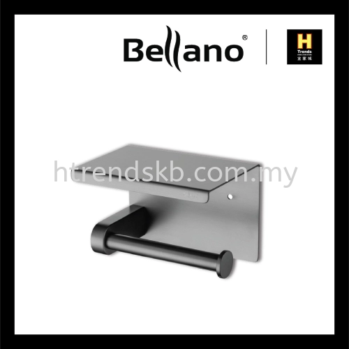 Bellano Paper Holder (Metal Grey) BLN7209MGSS