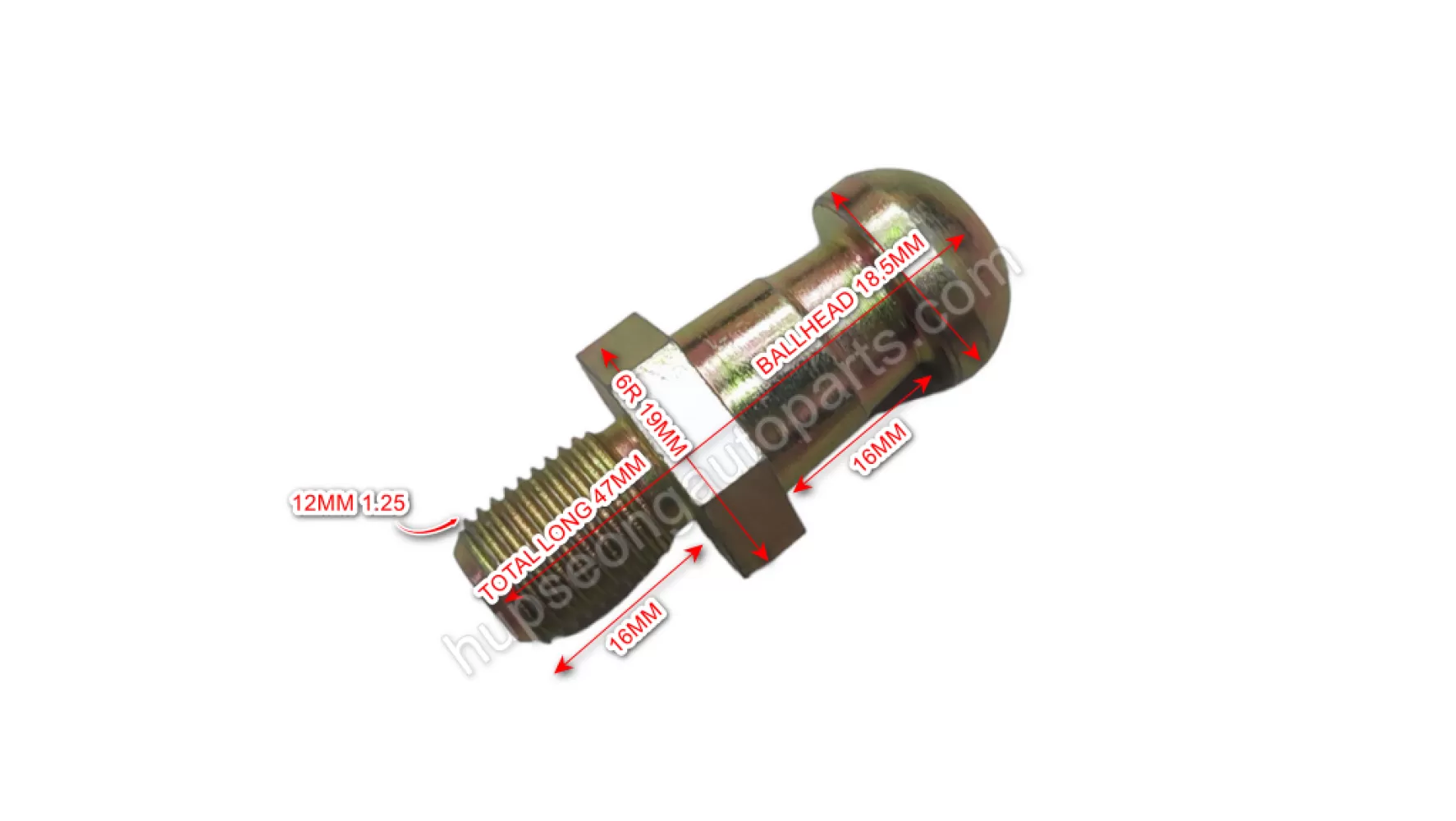 31236-35030 V99 V16 CLUTCH FORK BOLT (CFB-V116-10)