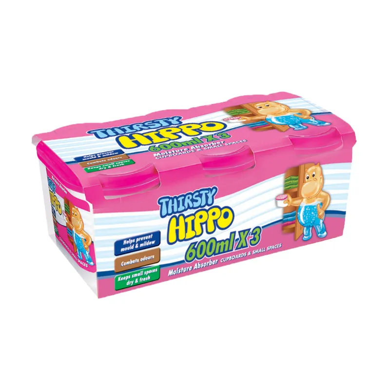 THIRSTY HIPPO DEHUMIDIFIER (6 X 3S X 600ML)