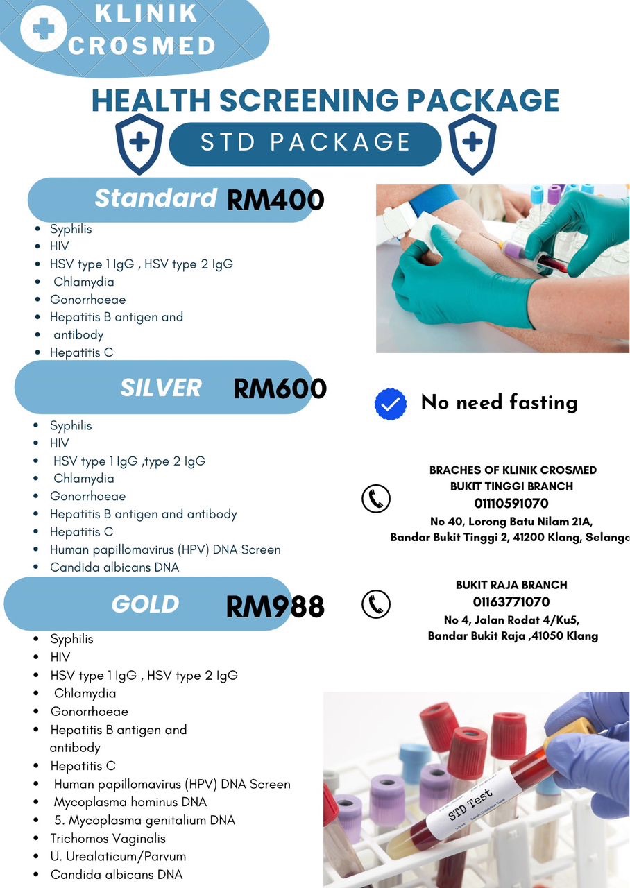 Sexually Transmitted Diseases Blood Screening (STD Test)