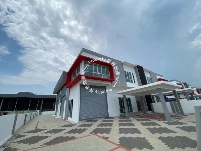 [FOR RENT] 1.5 Storey Semi-Detached Factory At Taman Perindustrian Saga Jaya, Prai - SHIJIE PROPERTY