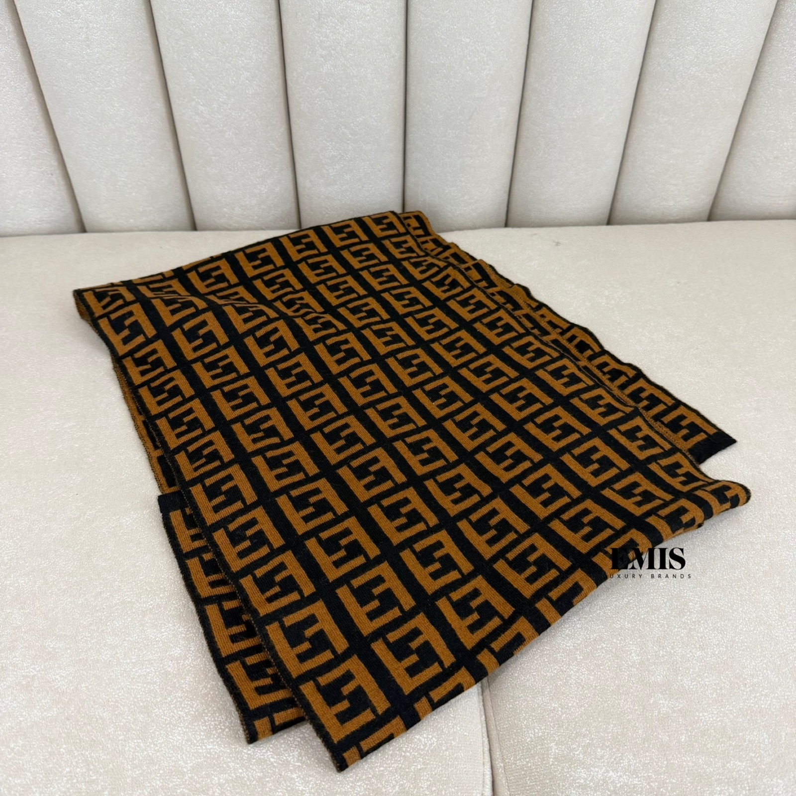 Fendi Zucca Scarf- Preloved Luxury Scarf