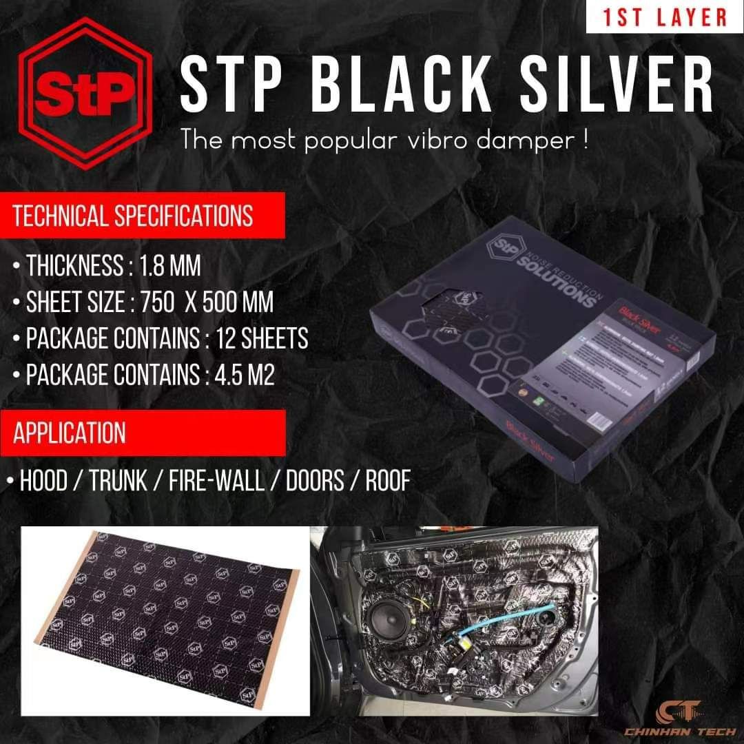 STP Black Silver