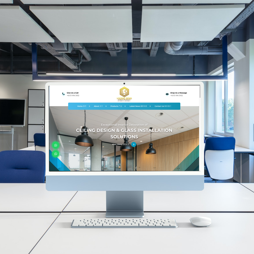 Interior Renovation Website Design & SEO | Selangor