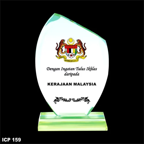 Exclusive Crystal Plaque - ICP 159