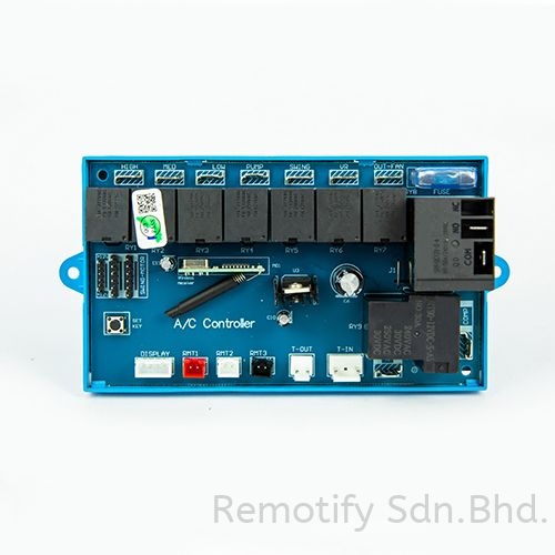QD65A Wireless Programmable Universal Air Conditioner Controller | Advanced Smart HVAC System with 50M Wireless Control, 5+2 Weekly Timer & Multi-Sensor Design