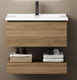 Main Cabinet With Basin #BA-HMC12-600