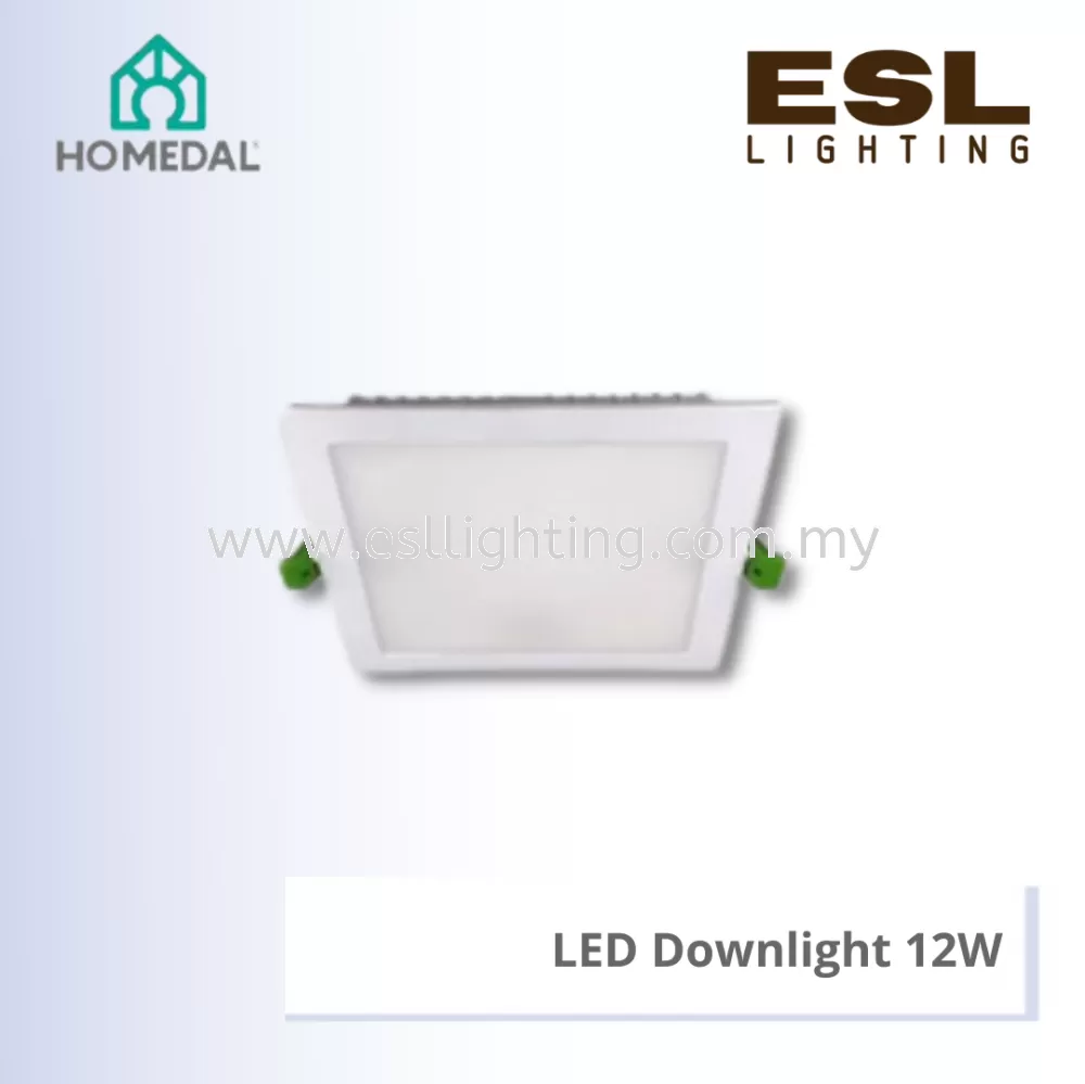 HOMEDAL LED Downlight 12W - HSL-015-SQ-12W