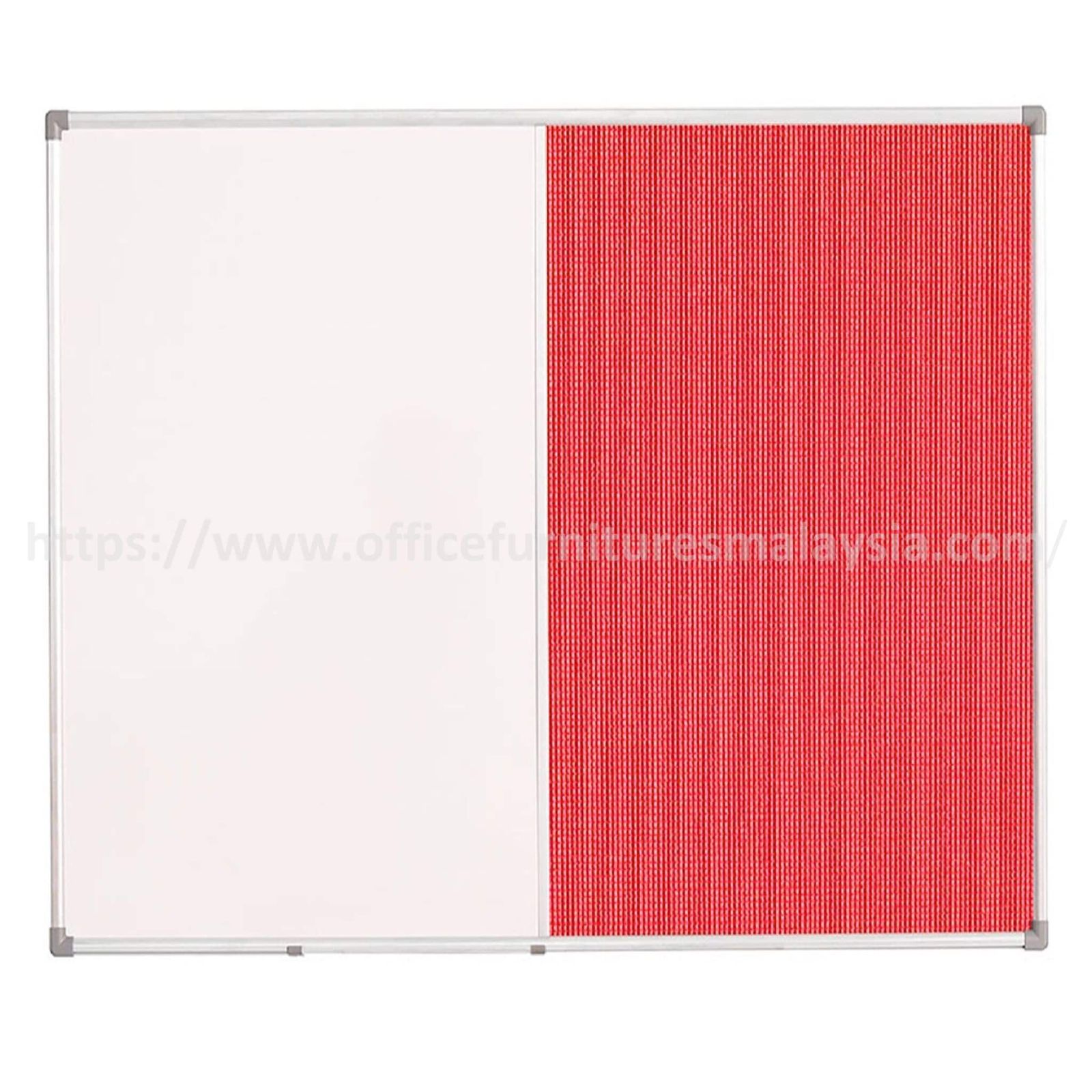 4 ft x 6 ft Aluminium Dual Foam – White Board OFMDUF46