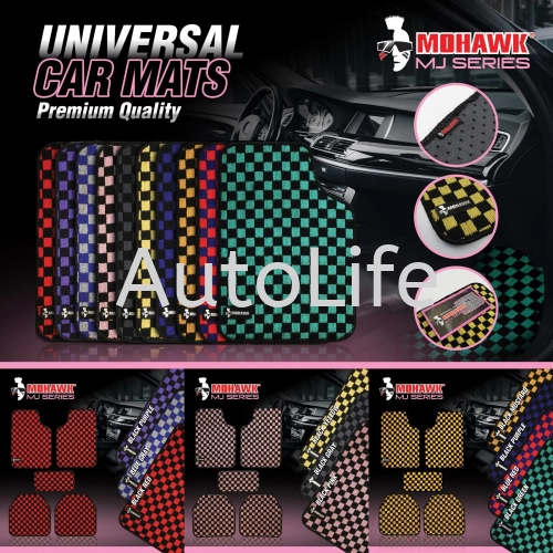 MOHAWK MJ Series Checkmate Dadu Karpet Dice Carpet Car Mat Universal Thailand Floor Mat Proton Perodua Toyota Honda