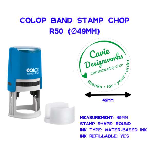 Colop Band Stamp Chop R50