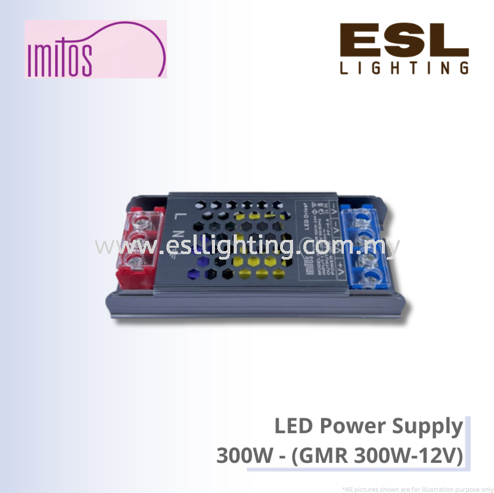 IMITOS LED Power Supply 300W - GMR 300W-12V