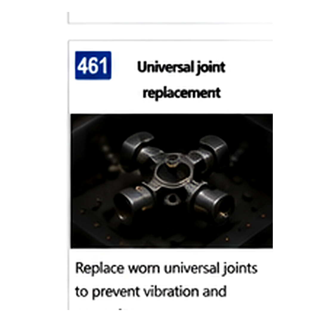 Universal Joint Replacement
