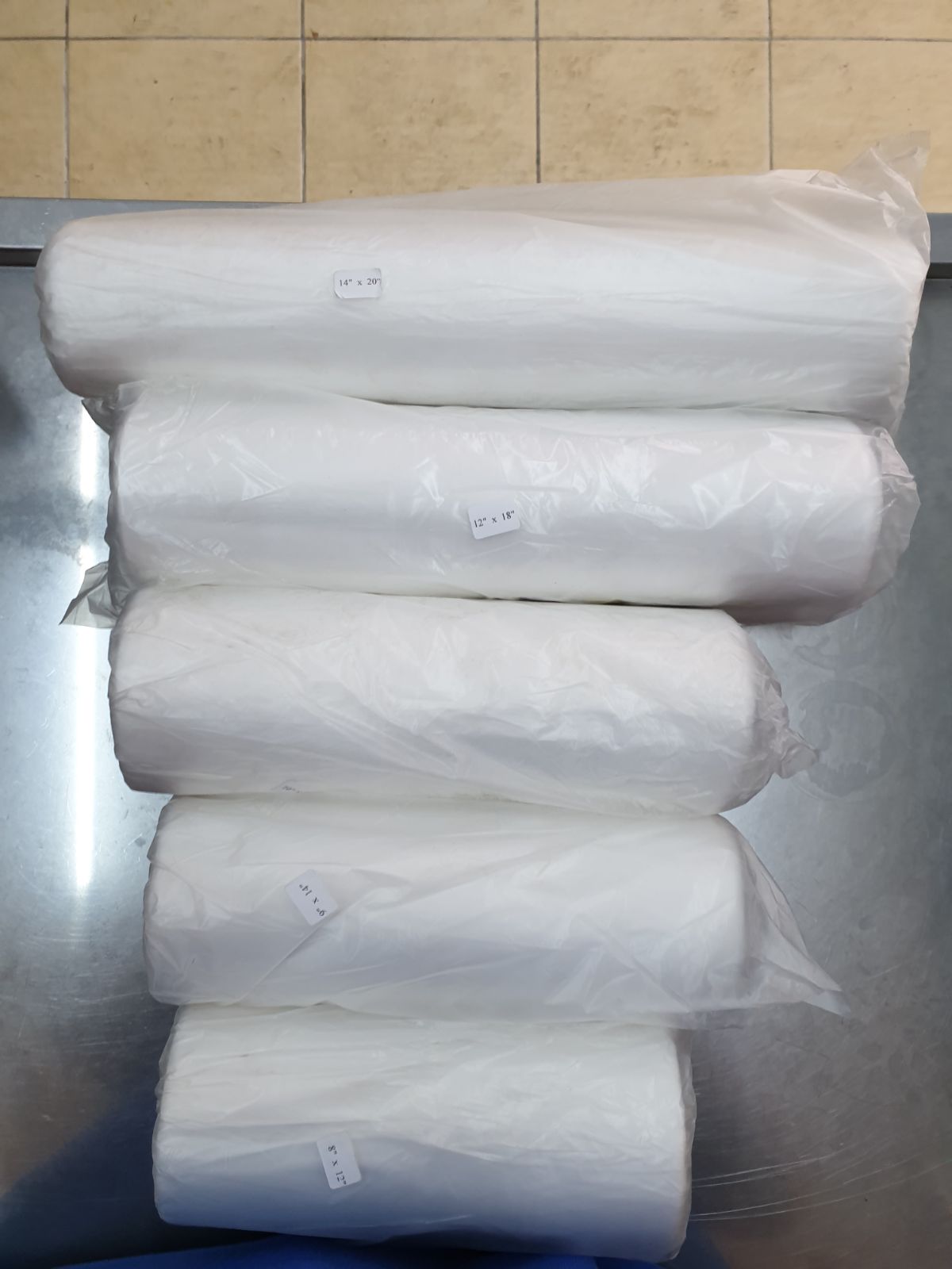 Roll Bag 800g+- HMPE QUALITY Size From 8x12, 9x14, 10x16, 12x18 & 14x20 [READY STOCK, DIRECT FROM FACTORY]