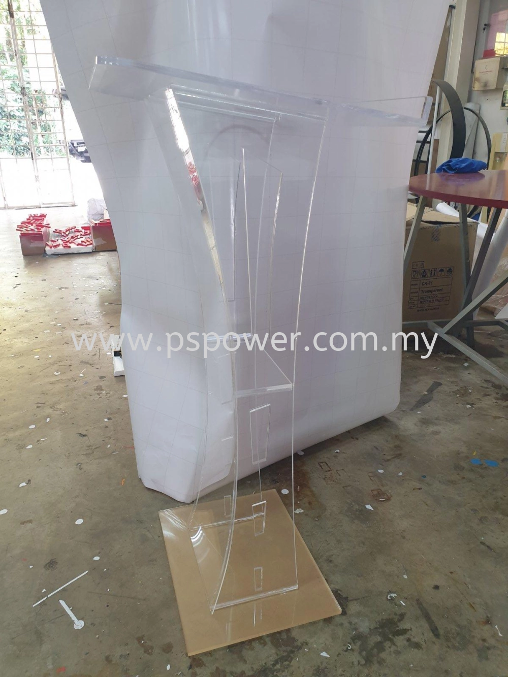 Custom Made Acrylic Rostrum Selangor, Malaysia, Kuala Lumpur (KL ...