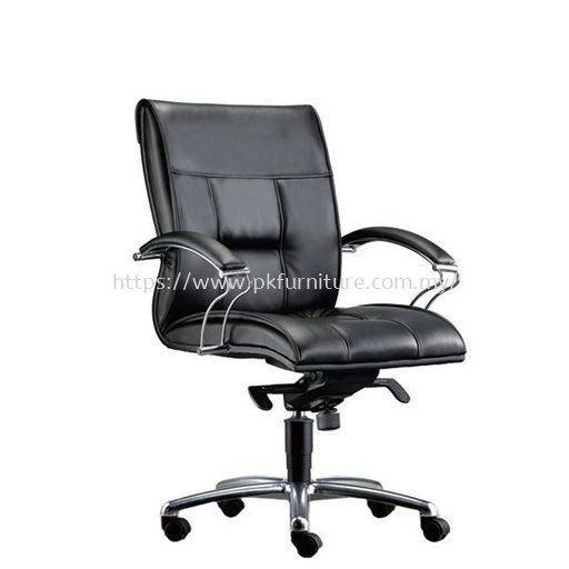 EXECUTIVE LEATHER CHAIR - PK-ECLC-10-L-L1 - SCORPIO LOW BACK CHAIR