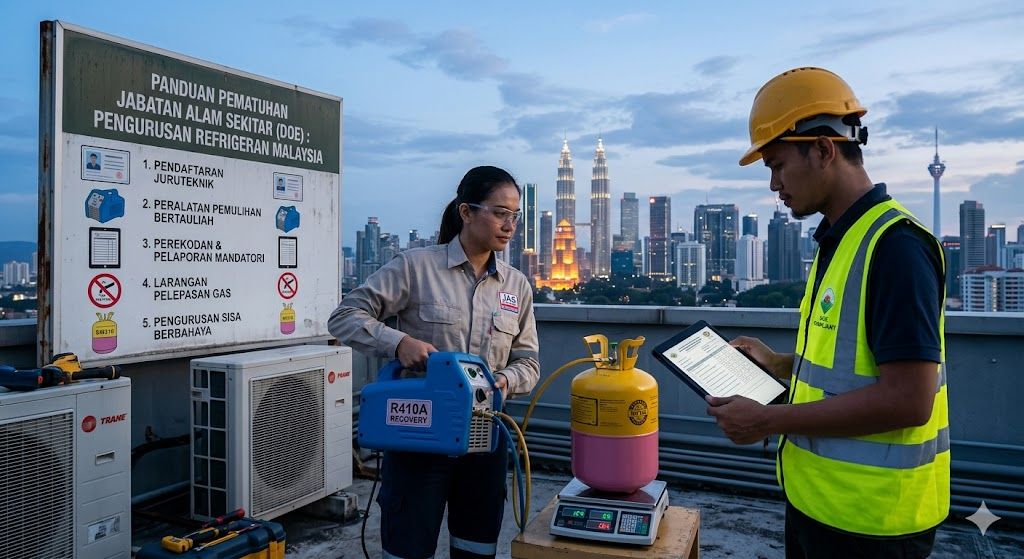 refrigerant legal compliance Malaysia DOE