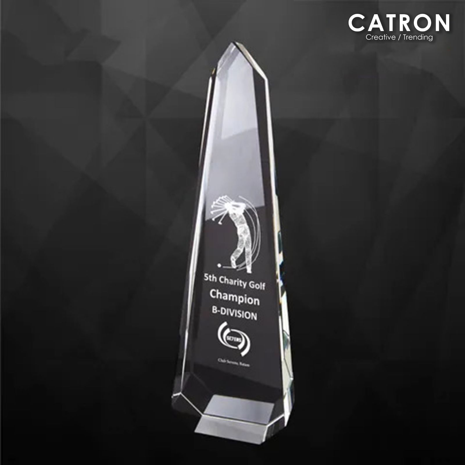 9224 - CRYSTAL TROPHY