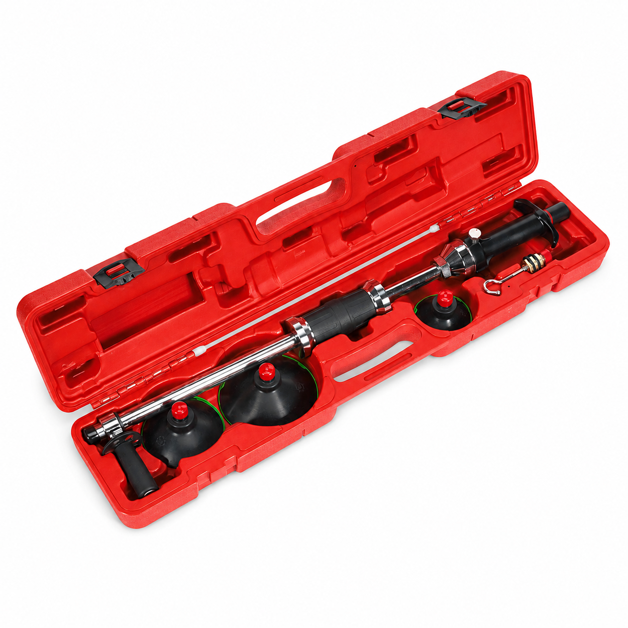 Sealey RE012 Versatile Suction Dent Puller with Slide Hammer & 3 Suction Pads | ST-0002