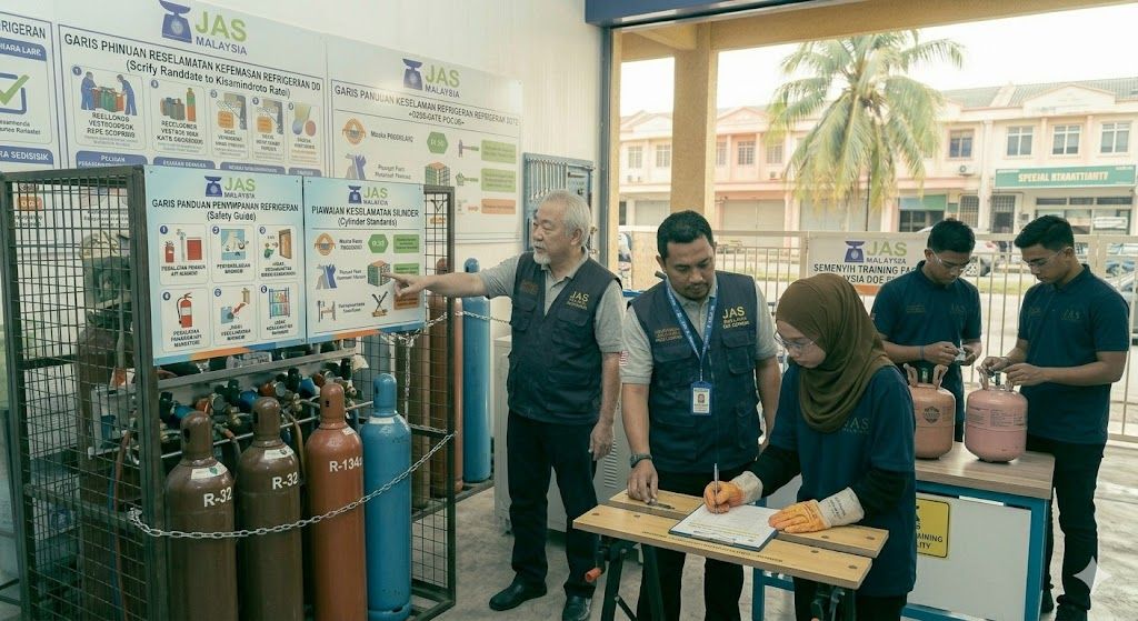 refrigerant storage safety standards Malaysia