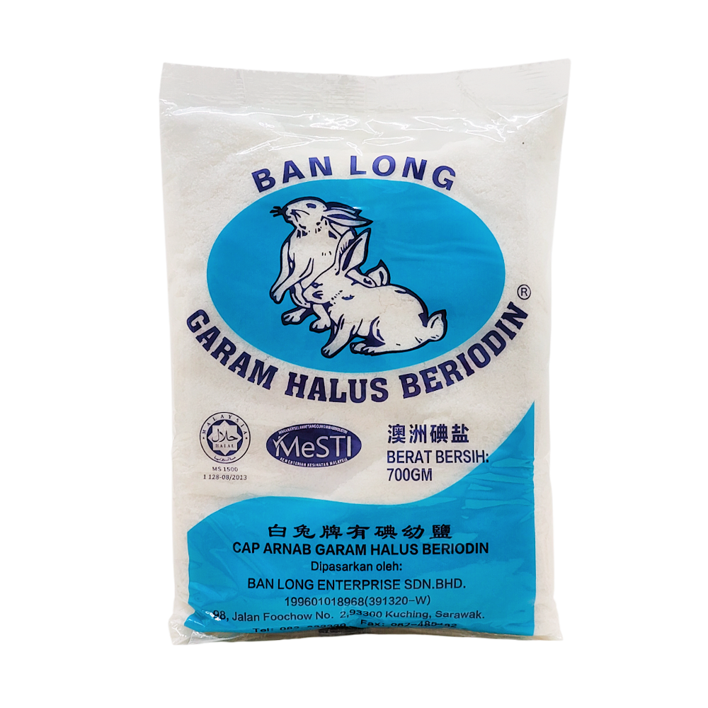 Cap Arnab Garam Halus Beriodin 700g