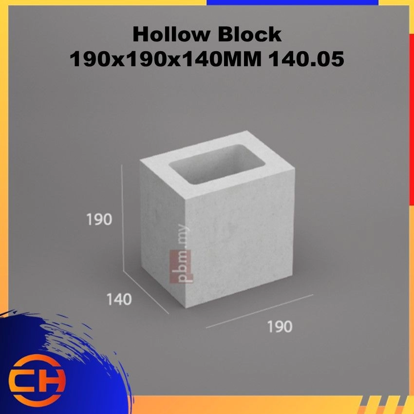 Hollow Block - 190x190x140MM 140.05