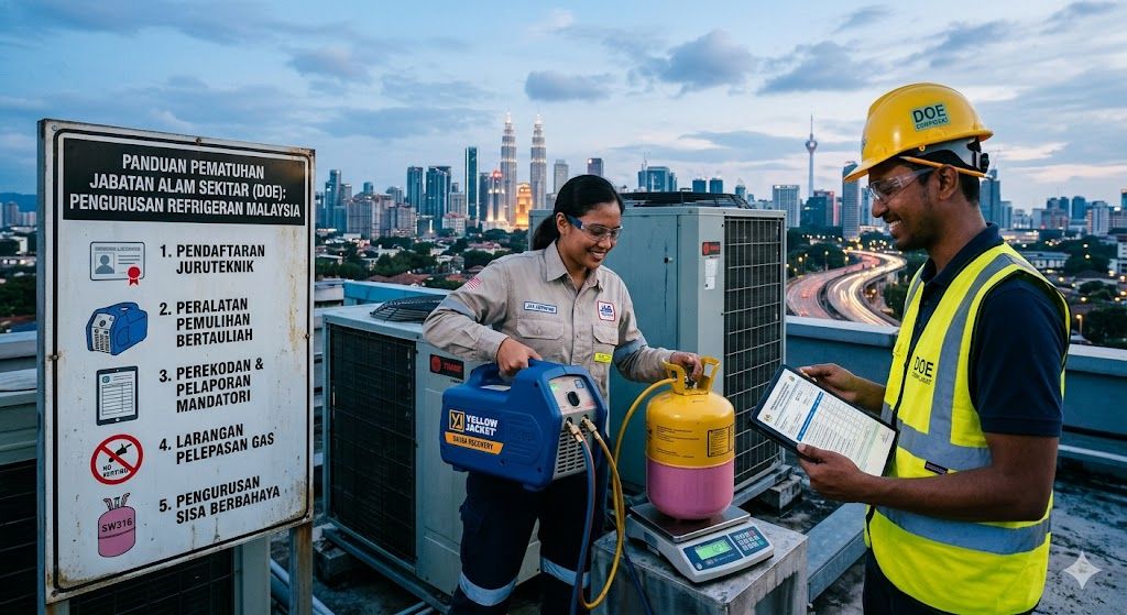 DOE Malaysia refrigerant handling regulations