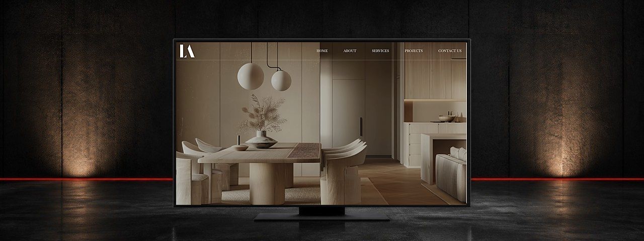 Linea Studio Interior Design Website Design Case Study in Puchong