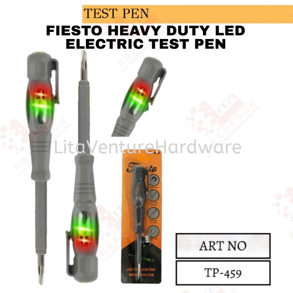 FIESTO BRAND LED ELECTRIC TEST PEN - TP459
