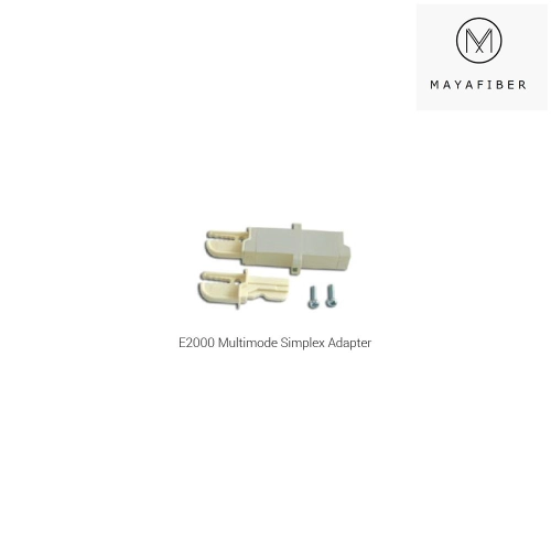 ADAPTERS - E2000 Multimode Simplex Adapter