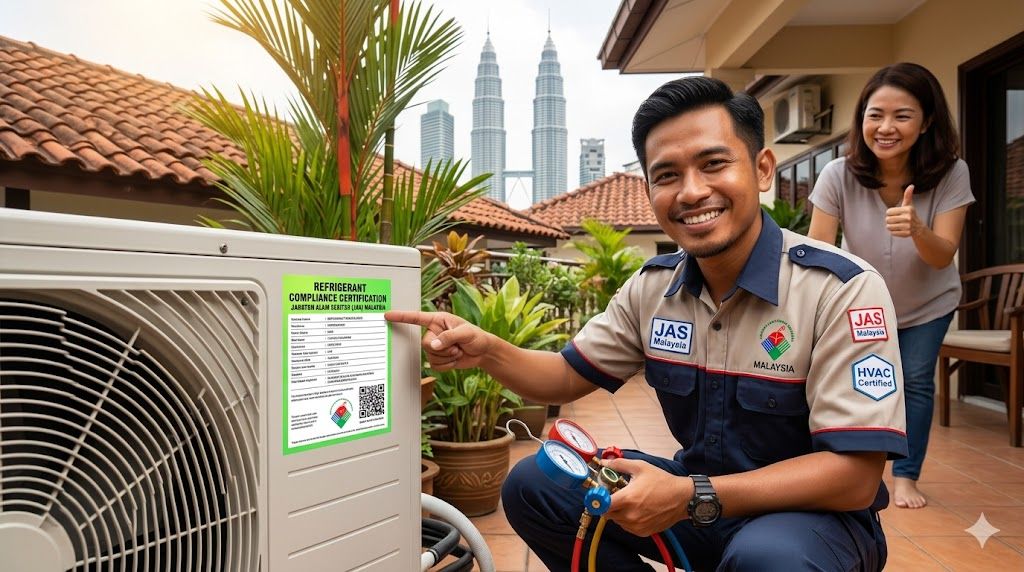 refrigerant compliance certification JAS Malaysia
