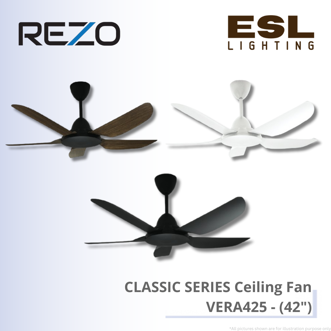 REZO CLASSIC SERIES Ceiling Fan VERA425 - 42"