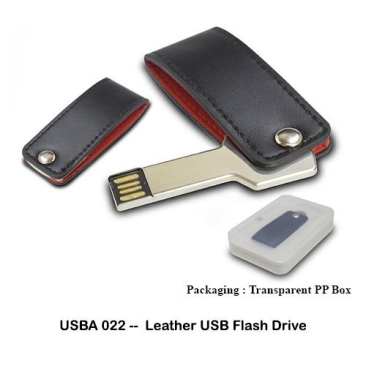 USBA022 -- Leather USB Flash Drive