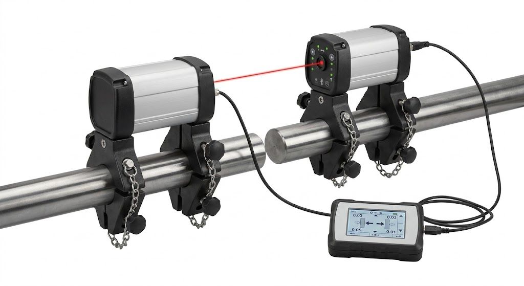 Electric Bearing Shaft Alignment Verification