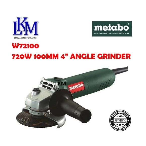 [METABO] W72100 720W 4" 100MM ANGLE GRINDER