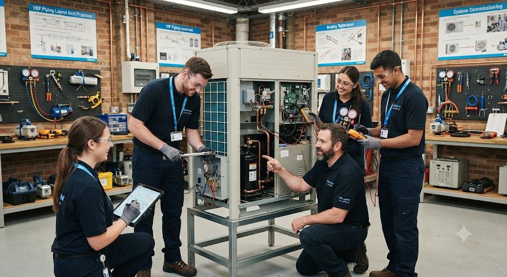 VRF HVAC installation skills development course