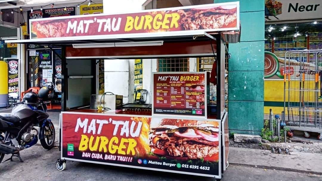 Mat'Tau Burger - Kajang, Selangor & Prima Sticker