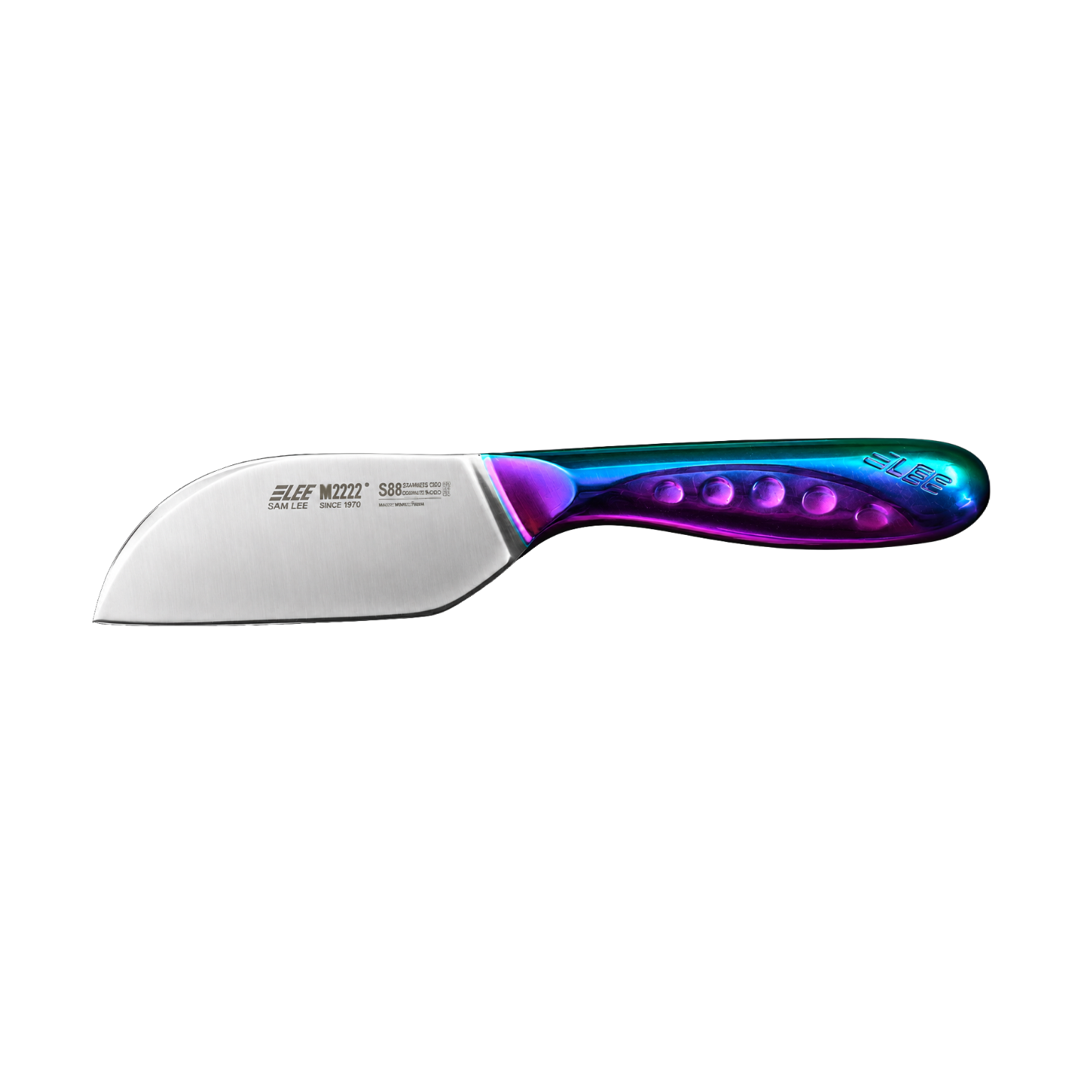 Sam Lee M2222 Chameleon Durian Knife with Cover S88# / L88# – Stainless Steel Durian Opening Knife