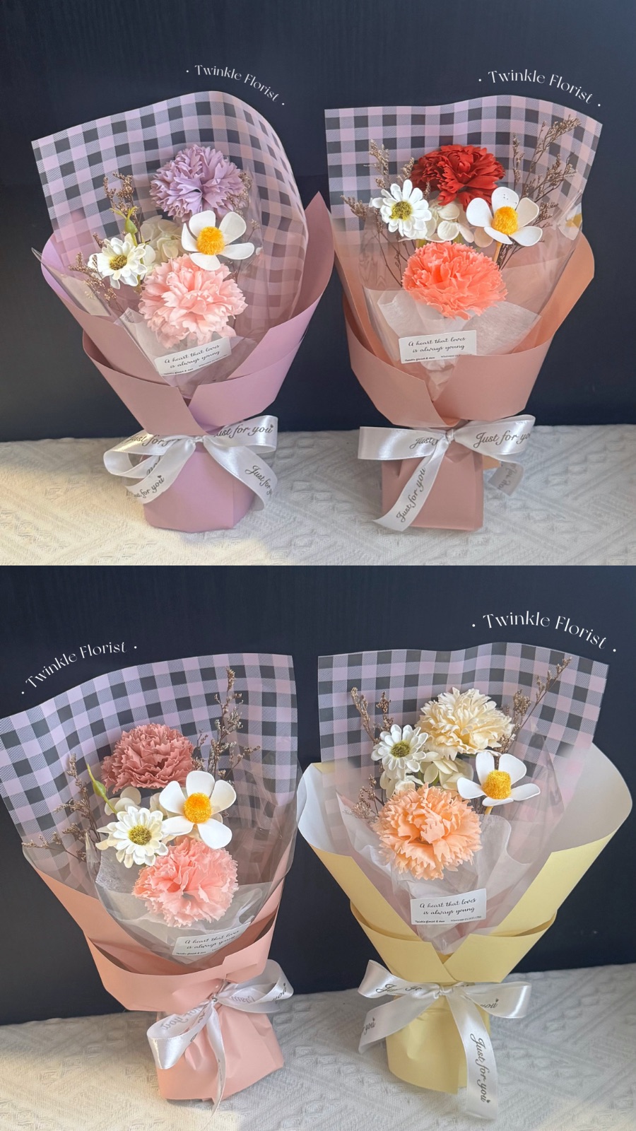 Small soap Flower Bouquet  |  florist Jb  |  mothers day bouquet