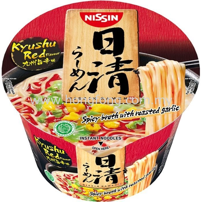 NISSIN JPN RAMEN BOWL-KYUSHU RED(111G)