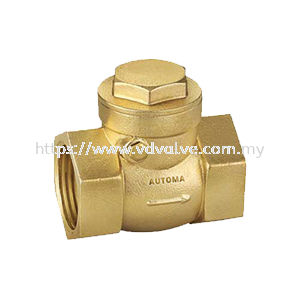 AUTOMA Brass Swing Check Valve Threaded End