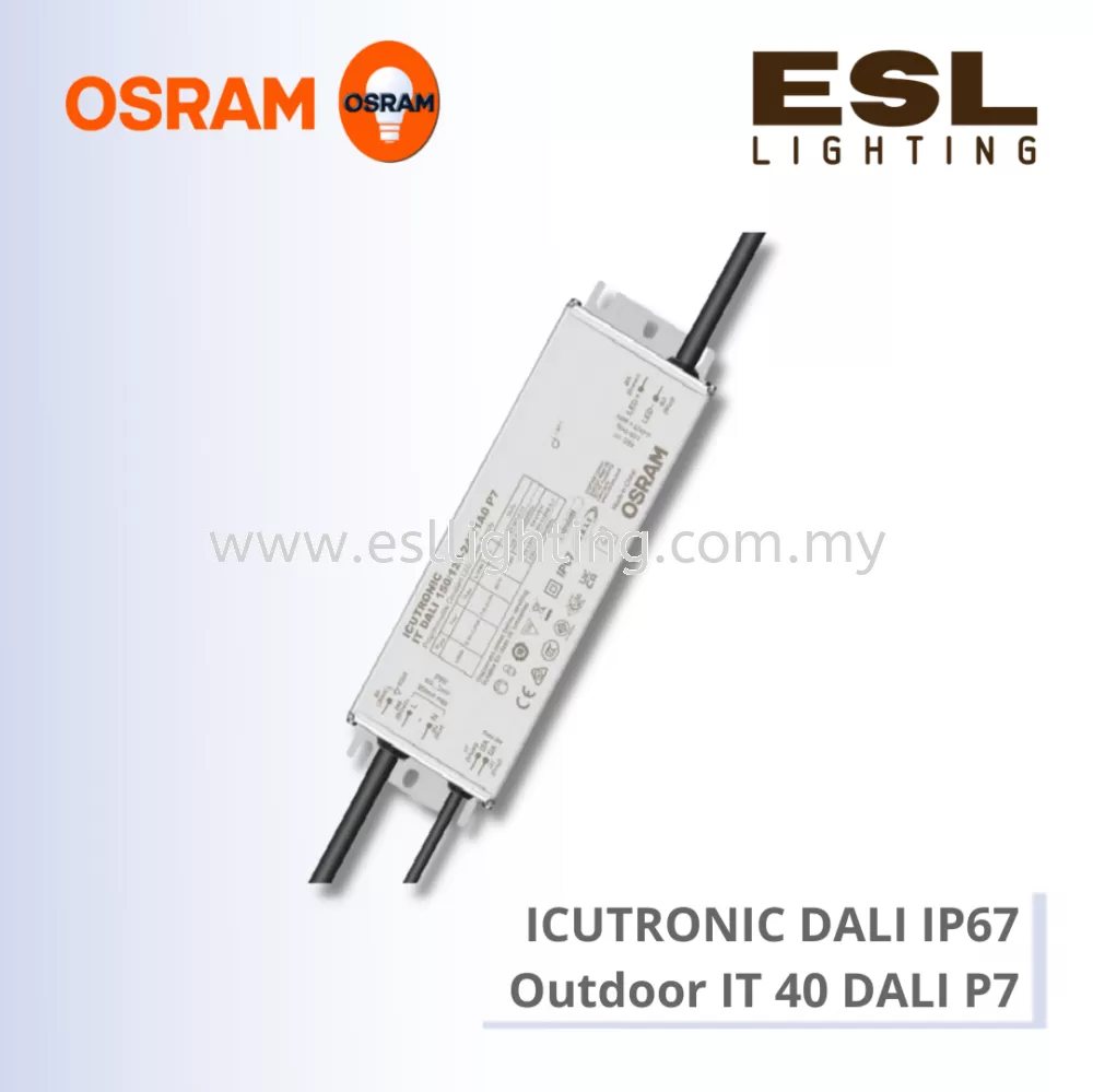 OSRAM OUTDOOR LED drivers – ICUTRONIC DALI IP67 Outdoor IT 40 DALI P7
