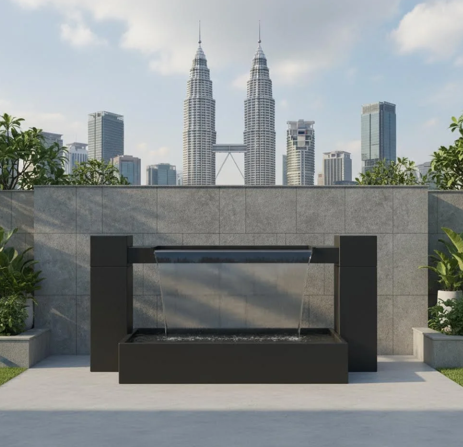 Water Feature Fountain Specialist Malaysia 马来西亚水景喷泉 Pakar Air Pancutan Air Malaysia