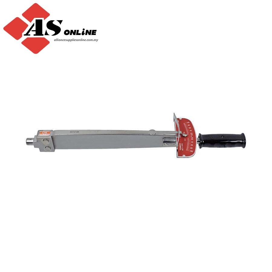 TOHNICHI CSF / CF Interchangeable Head Type and Beam Type Torque Wrench / Model: CF100NX15D