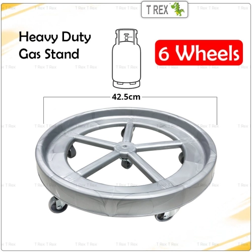 Rayaco Heavy Duty 6 Wheels Gas Stand