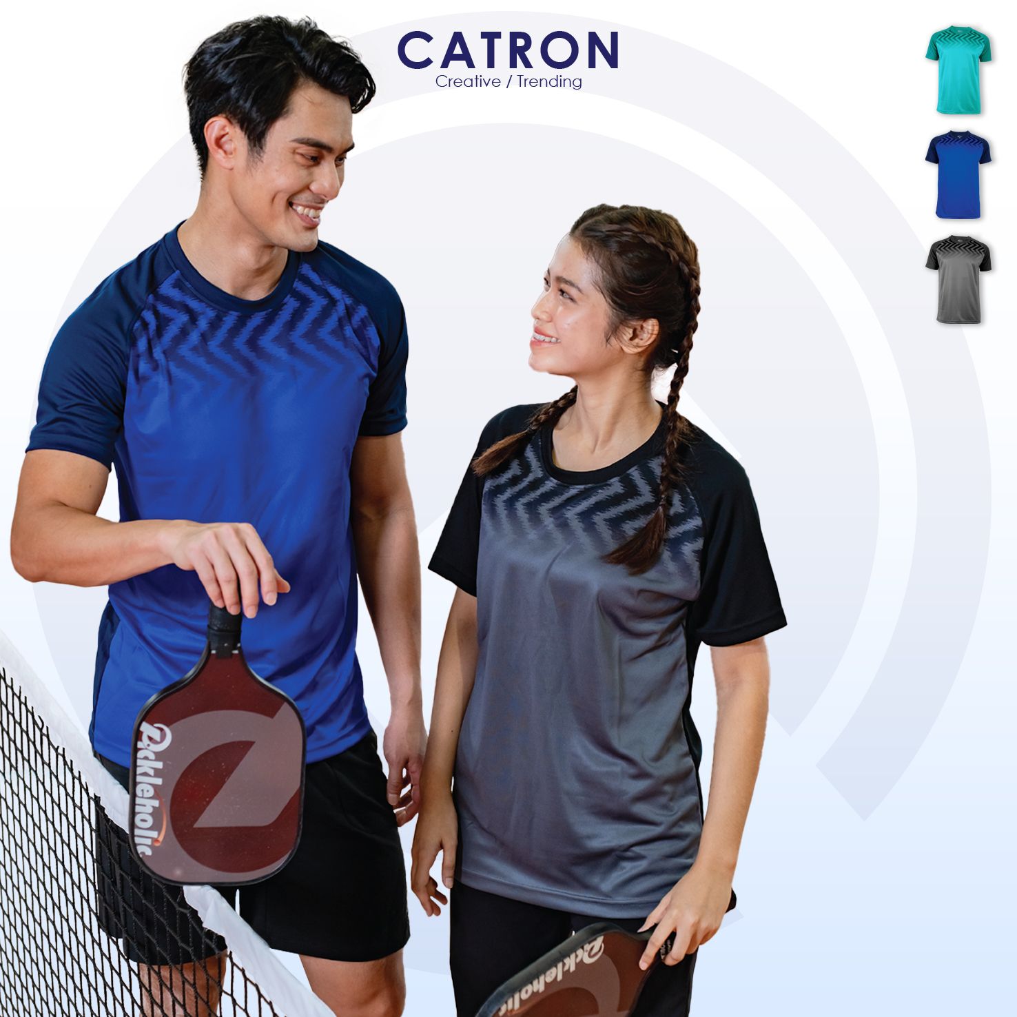 EM 3014 Sublimation Raglan Short Sleeve Round Neck T-shirt ( 165gsm)